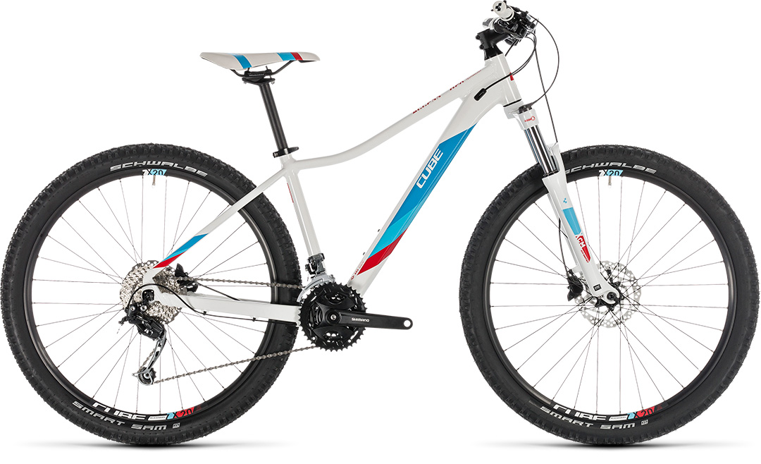 cube access ws pro white n blue 2019